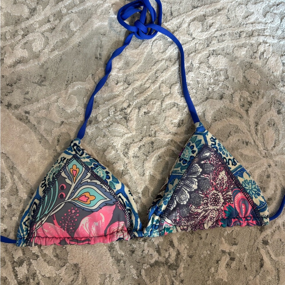 Maaji Equestrian Print Bikini Top
